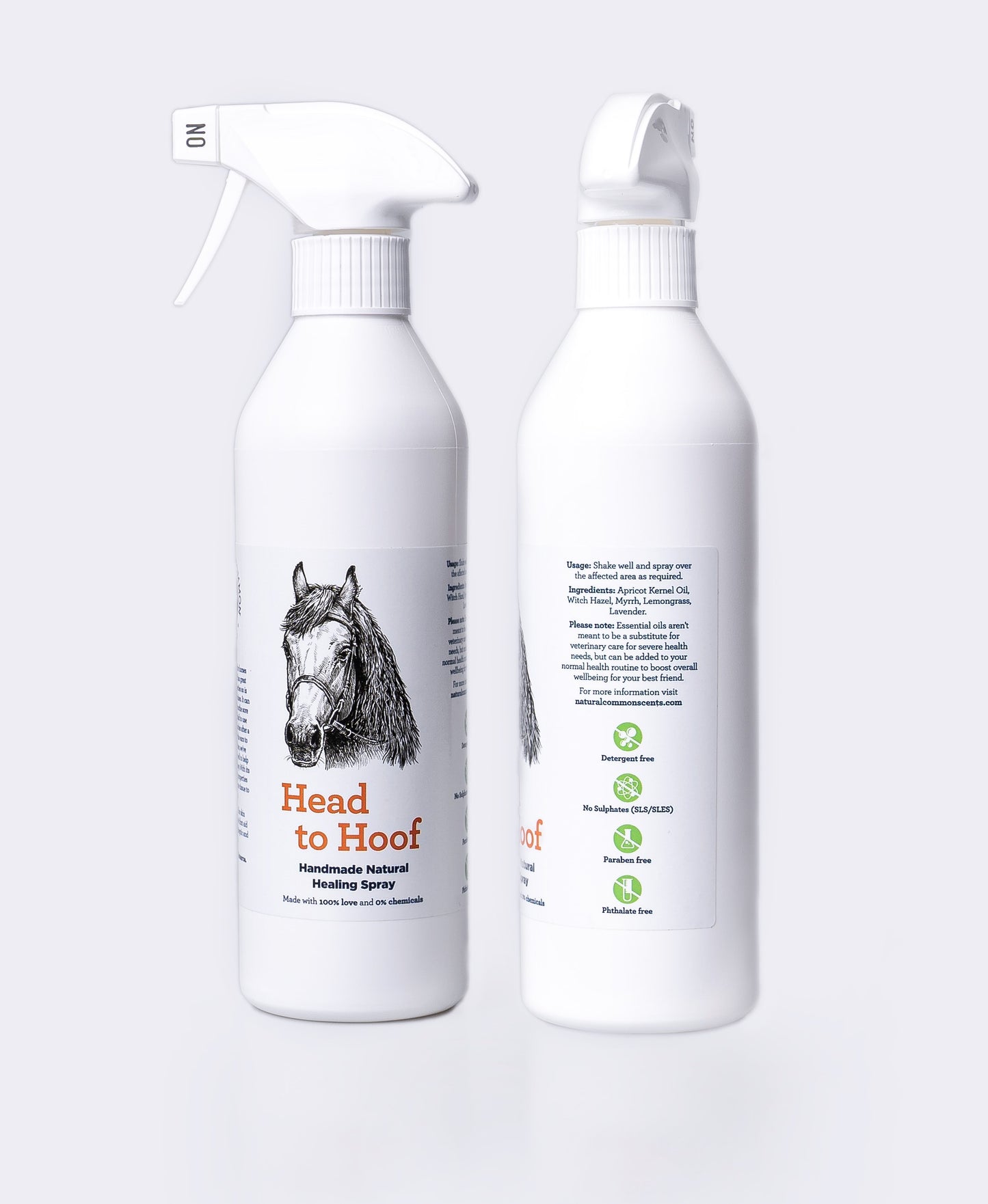 Head to Hoof Healing Spray 500ml image 0