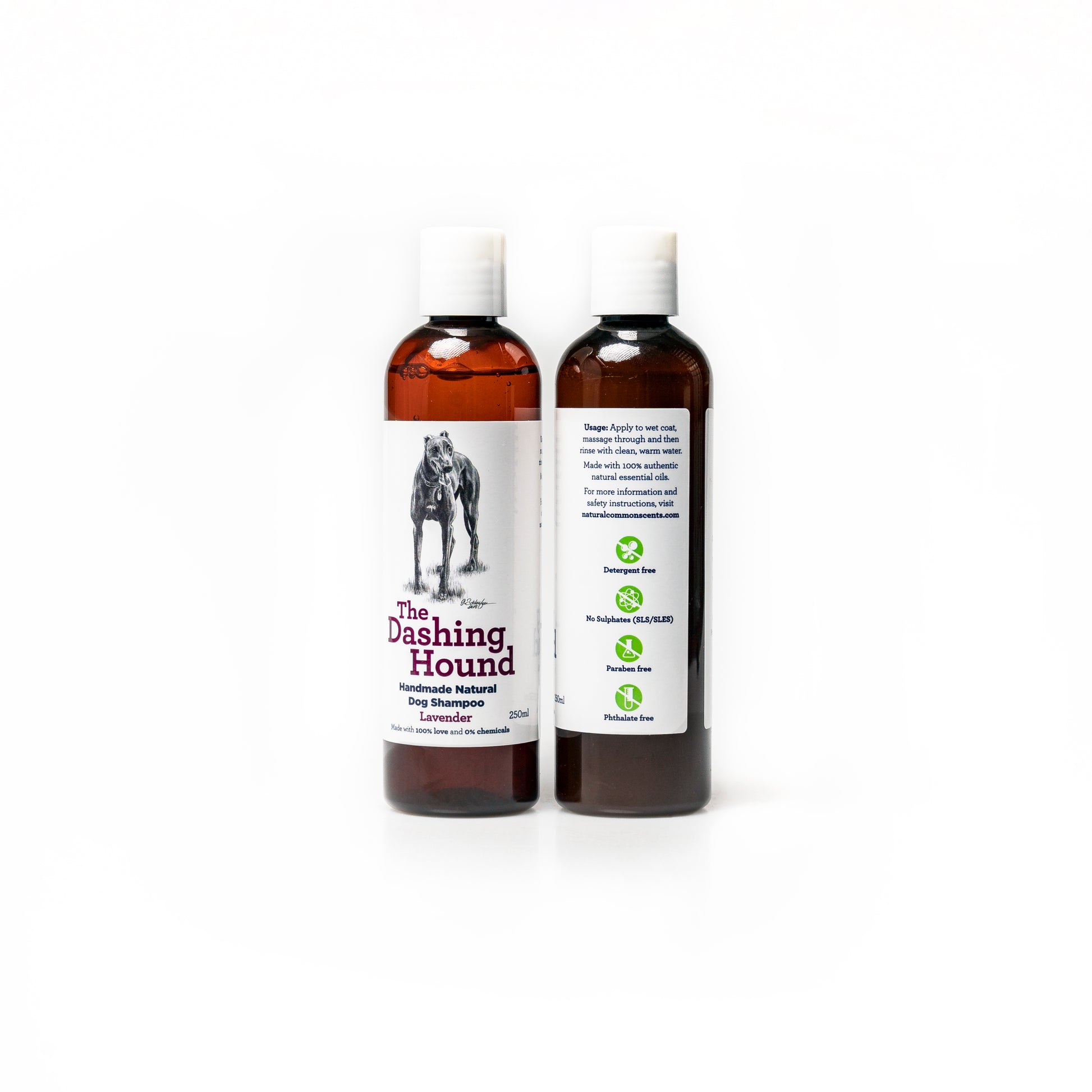 The Dashing Hound Natural Dog Shampoo 250ml - Lavender image 0