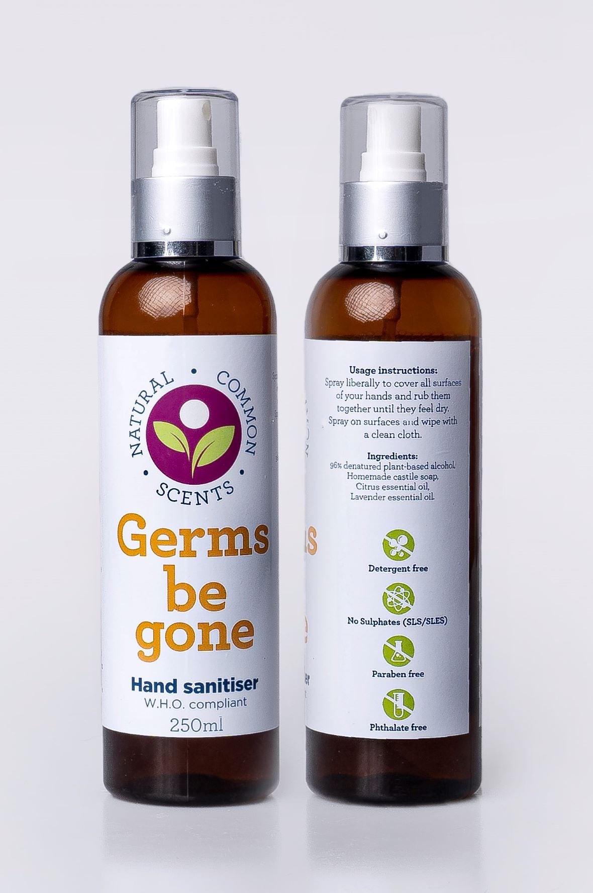 Germs be Gone - Natural Common Scents