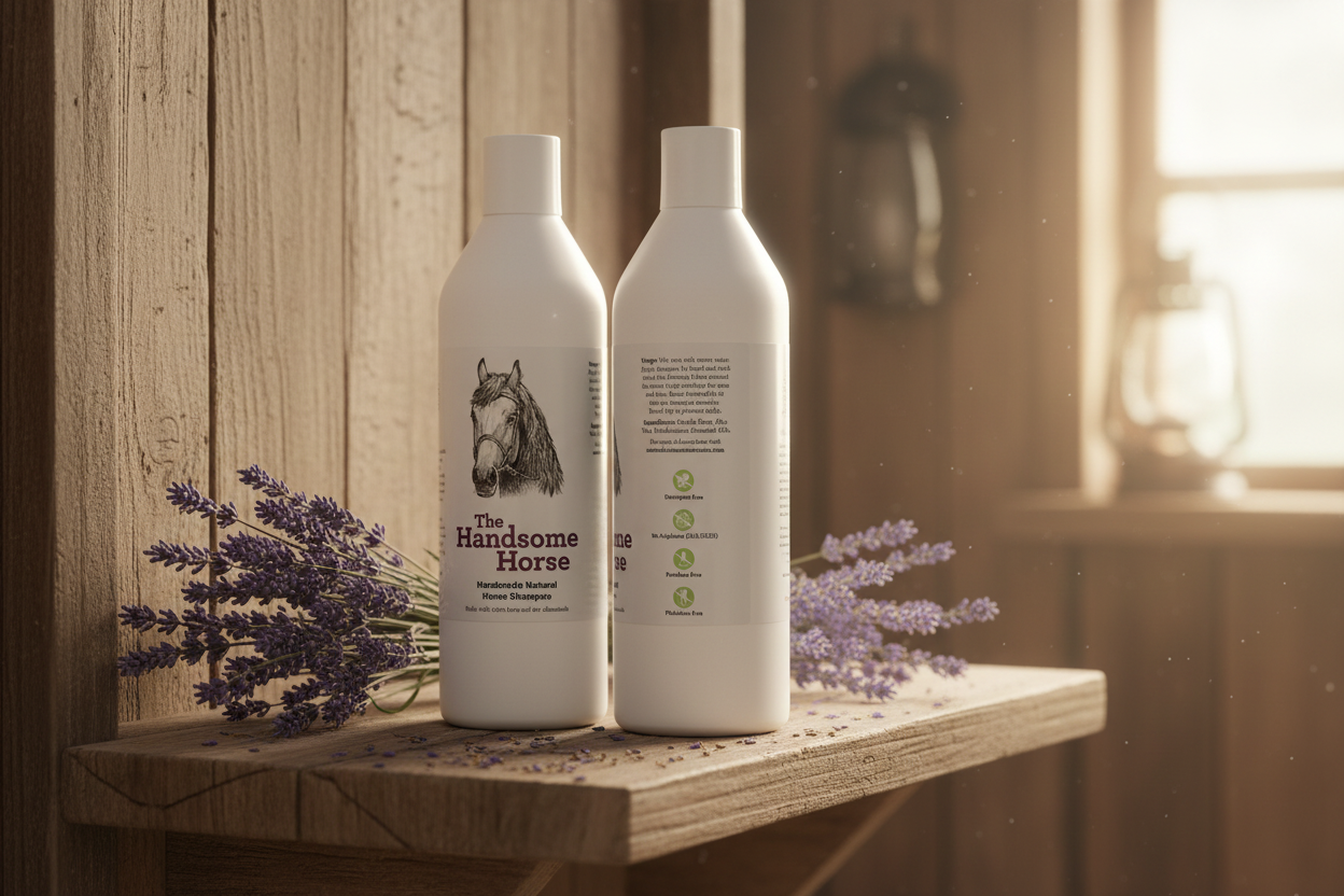 Handsome Horse Lavender lifestyle 2