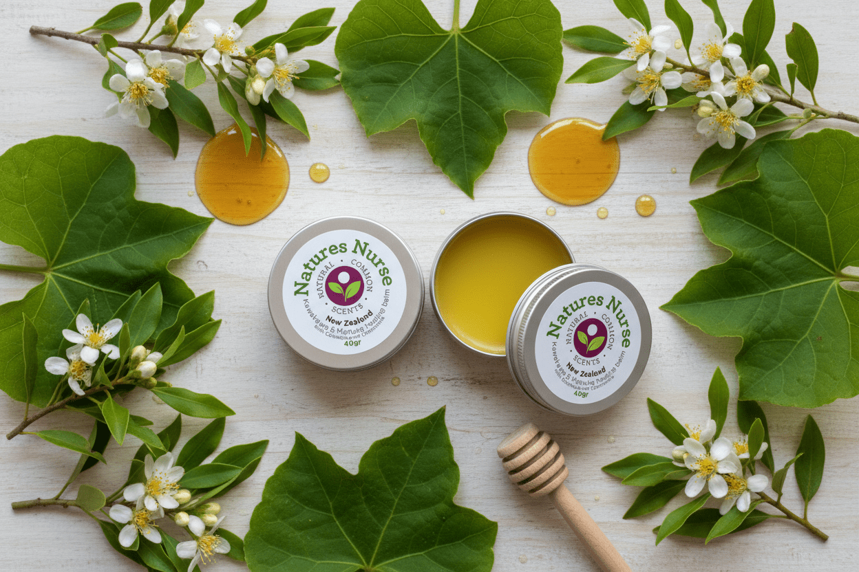 Nature's Nurse - Manuka and Kawakawa Balm - Natural Common Scents
