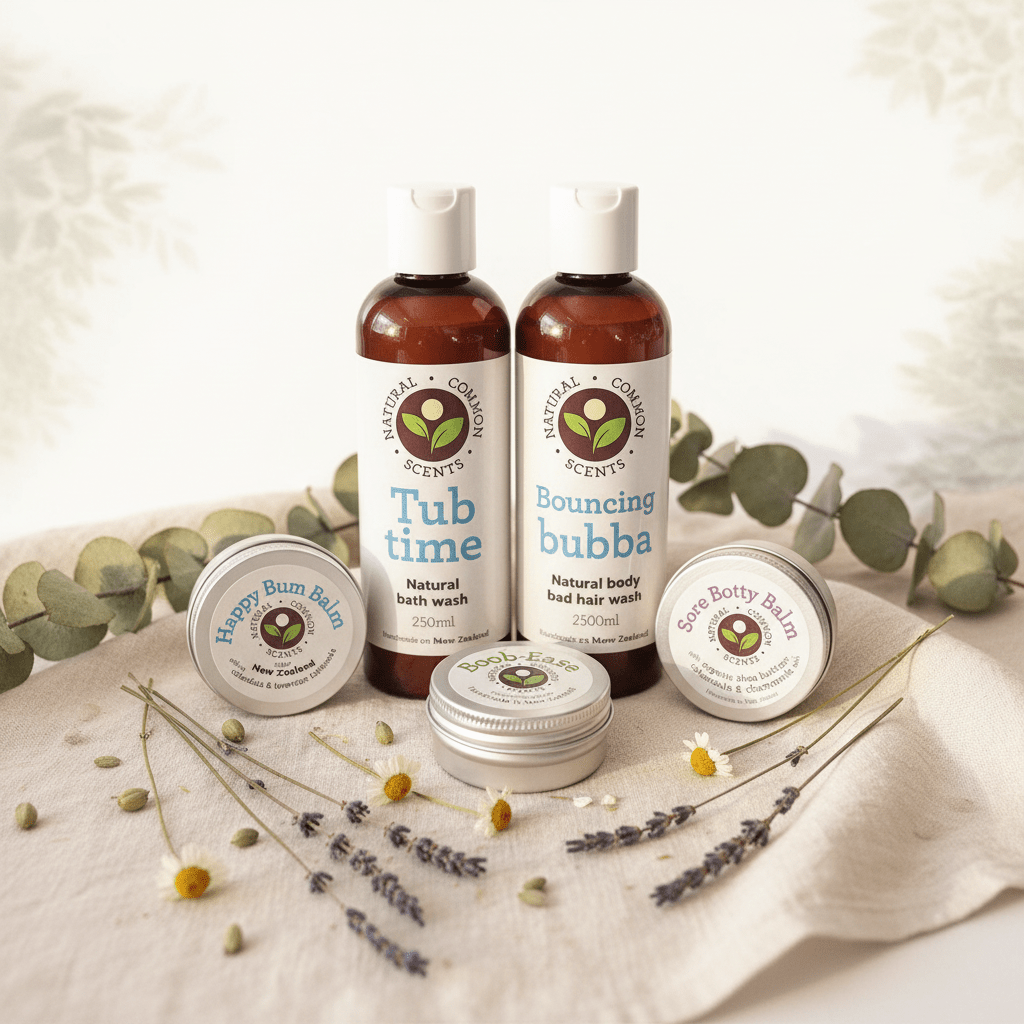 New Born Gift Pack for Mums and Bubs - Natural Common Scents