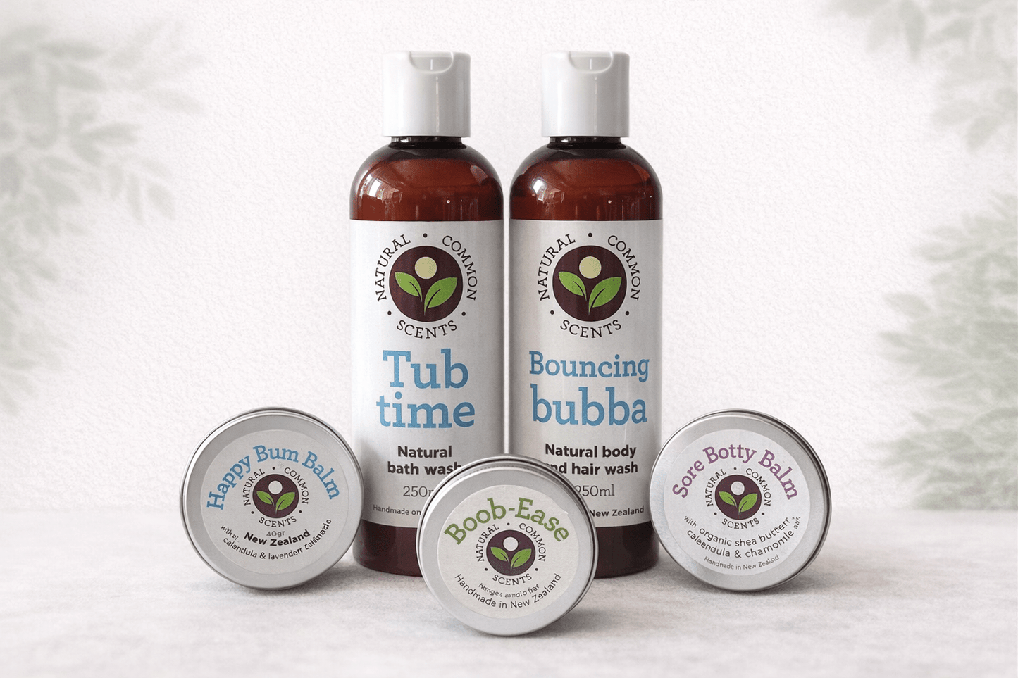 New Born Gift Pack for Mums and Bubs - Natural Common Scents