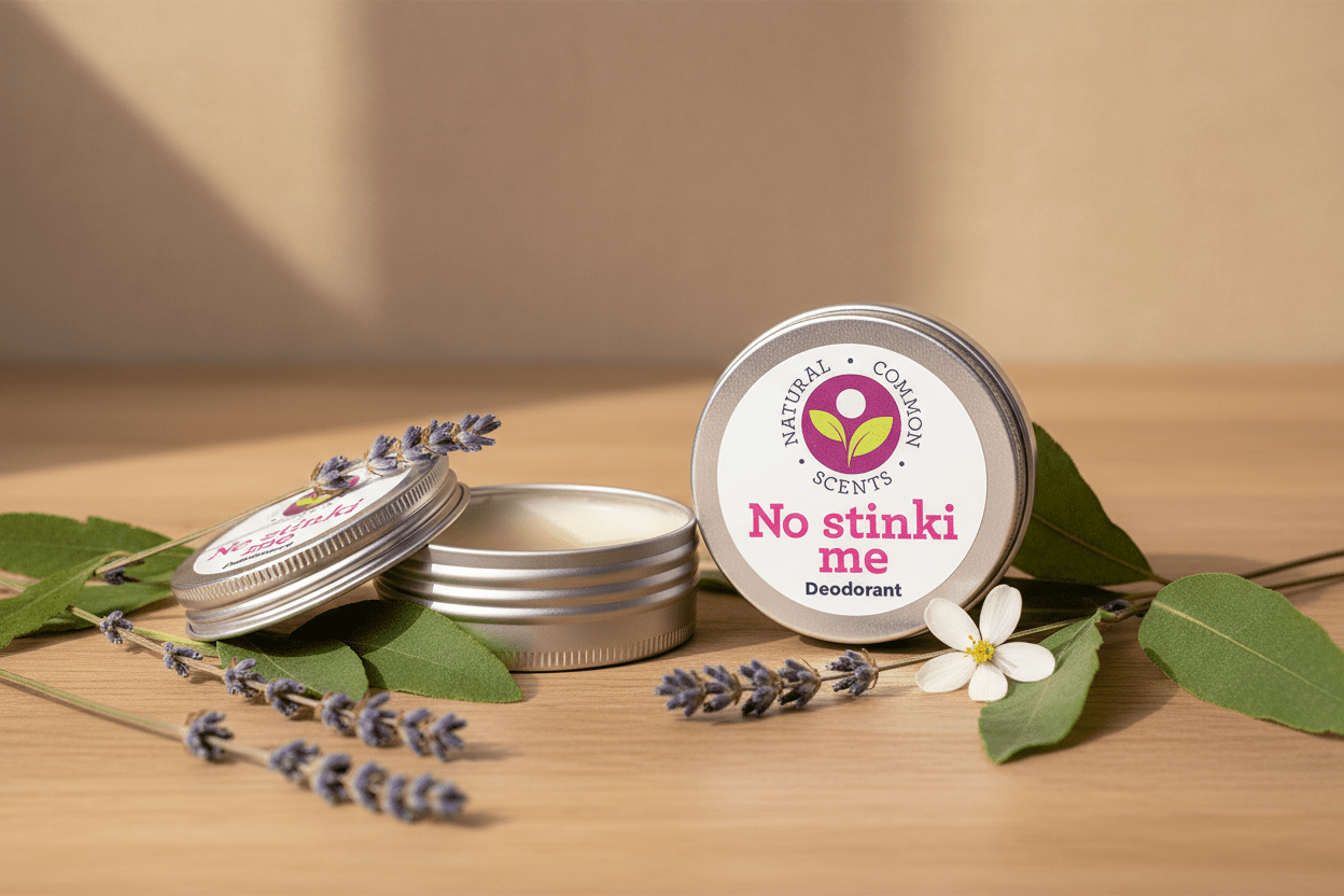 No Stinki Me - Natural Deodorant - Natural Common Scents