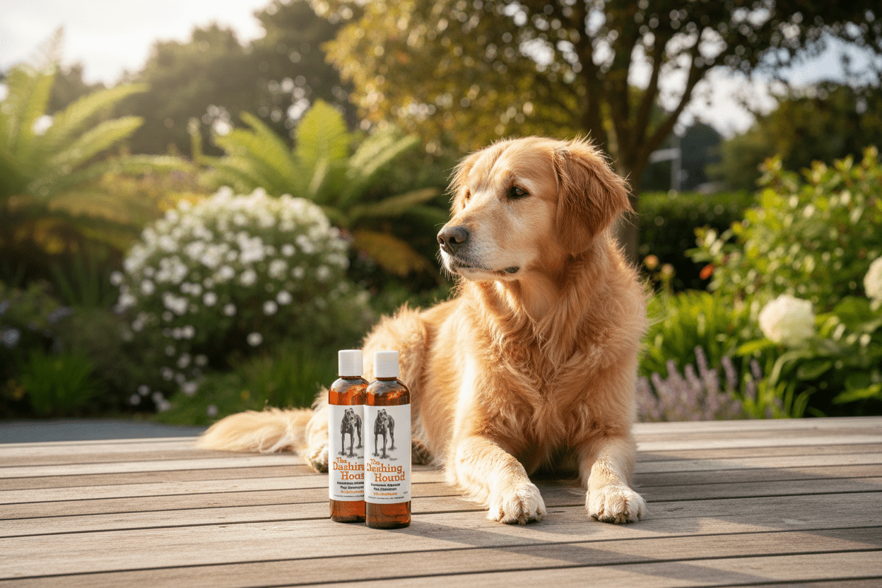 The Dashing Hound 250ml - Frankincense. Natural Dog Shampoo - Natural Common Scents