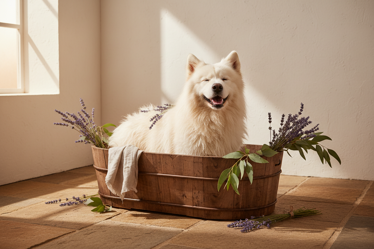 The Dashing Hound lifestyle image no bottle