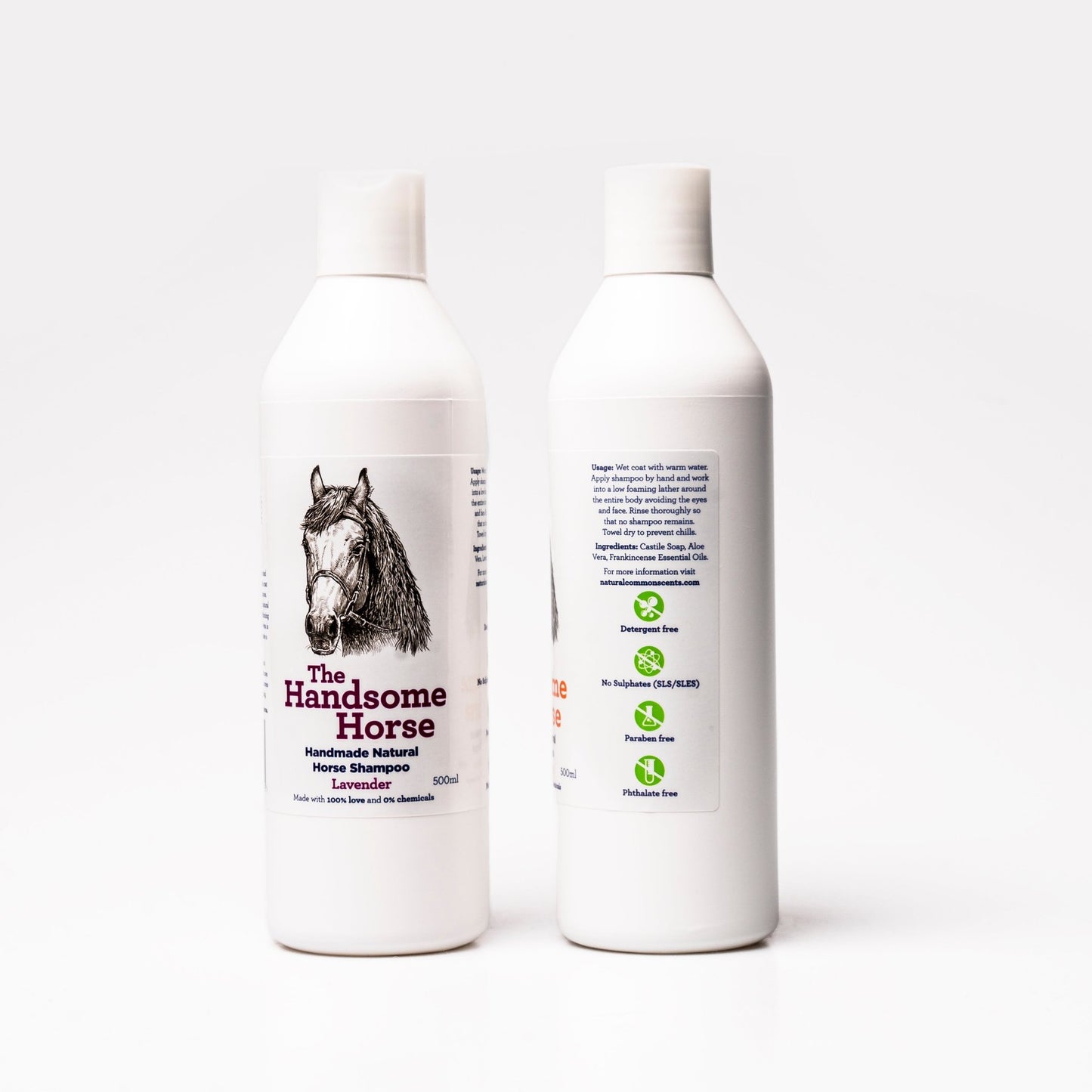 The Handsome Horse Shampoo - Lavender - Natural Common Scents